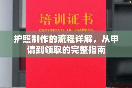 龙陵护照制作的流程详解，从申请到领取的完整指南